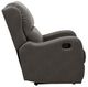 Homelegance® Durant Gray Reclining Chair-4
