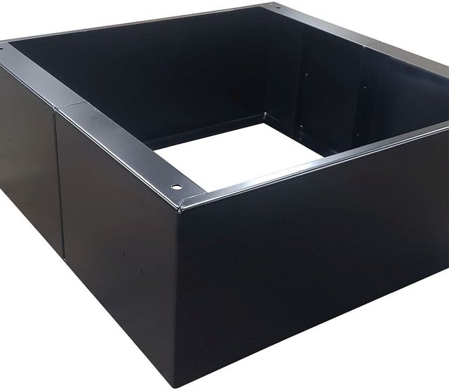 Crossover 2.0 27" W x 12" H Black Laundry Pedestal-1