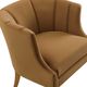 TOV Furniture Turin Cognac Velvet Chair-2