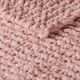 Olliix by Madison Park Chenille Chunky Knit Blush Throw-1