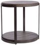 Liberty Furniture Modern View Gauntlet Gray Round End Table-0