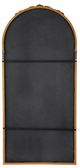 A & B Home Bingley Neutral Brown Antique Mirror-4