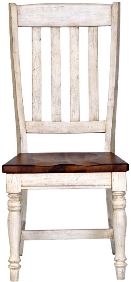 Napa Furniture Design Belmont Brown/White Dining Side Chair-0