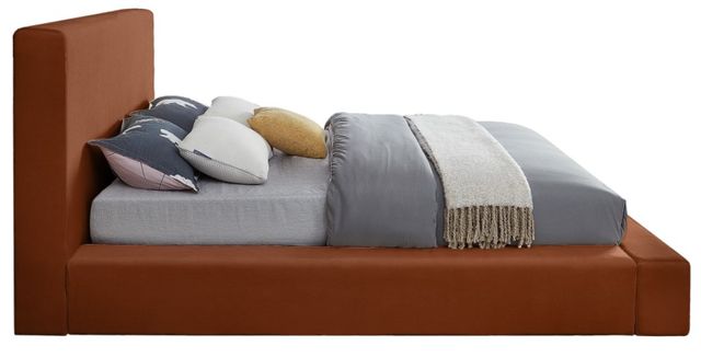 Meridian Furniture Dorian Cognac Full Upholstered Panel Bed-2