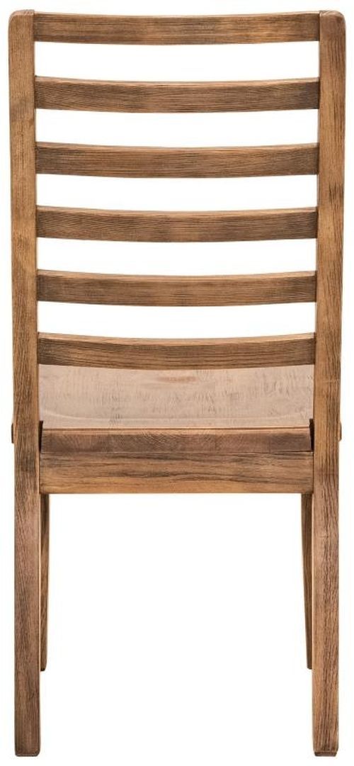 International Furniture Direct Balam Brown Dining Side Chair-3