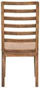 International Furniture Direct Balam Brown Dining Side Chair-3