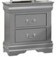 Furniture of America® Louis Philippe Gray Nightstand-0
