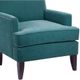 Olliix by Madison Park Blue Colton Track Arm Club Chair-4