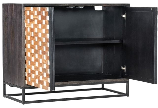 Hooker® Furniture Commerce and Market Weaver Black Rustic Accent Chest-3