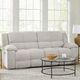 Parker House® Buster Opal Taupe Manual Dual Reclining Sofa-2