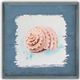 Crestview Collection Aqua Shells 3-Piece Blue/Coral Wall Art Set-2