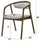 ACME Furniture Delina Gray/Walnut Dining Side Chair-2
