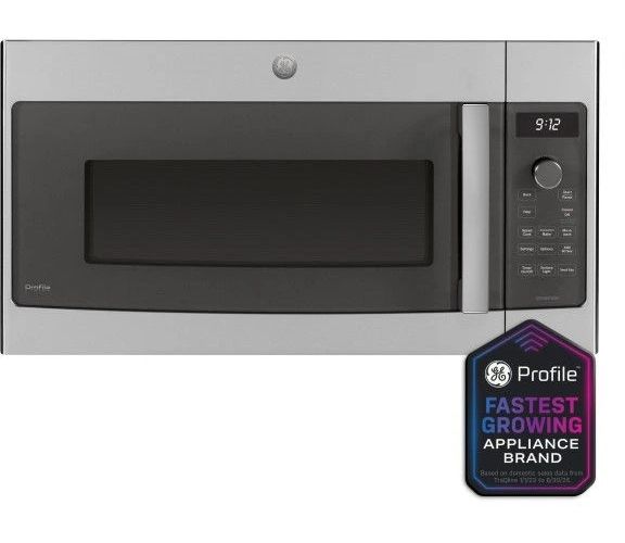 GE Profile™ 1.7 Cu. Ft. Stainless Steel Over The Range Microwave-1