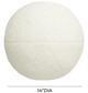 TOV Furniture Boba Cream 14" Round Throw Pillow-2