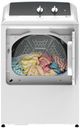 GE® 6.2 Cu. Ft. White Front Load Electric Dryer-3