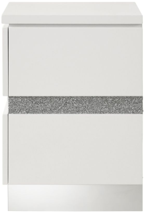 New Classic® Home Furnishings Paradox White Nightstand-3