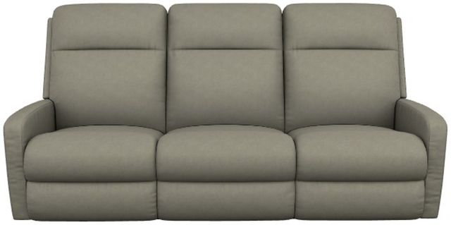 La-Z-Boy® Finley Pewter Power Wall Reclining Sofa with Headrest-1