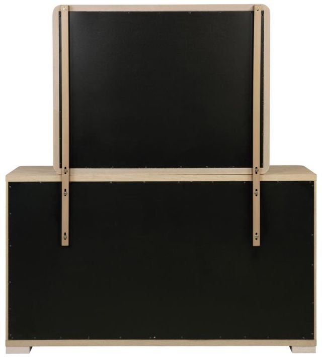 Coaster® Ladera Light Elm Dresser and Mirror-2