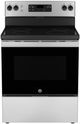 GE 30" Stainless Steel Freestanding Electric Range -0