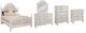 American WoodCrafters Rodanthe 5-Piece Dove White King Woven Bedroom Set-0