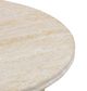 TOV Furniture Amora Travertine 26" Round Accent Table-3