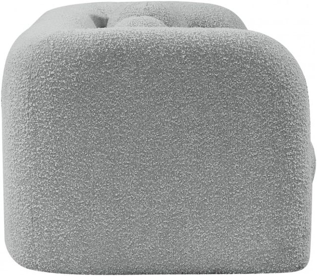 Meridian Furniture Emory Gray Boucle Fabric Loveseat-2