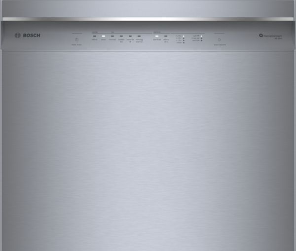 Bosch® 300 Series 24" Stainless Steel Front Control Built In Dishwasher-1