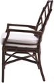 New Pacific Direct Kara Paloma Brown Rattan Dining Chair-4