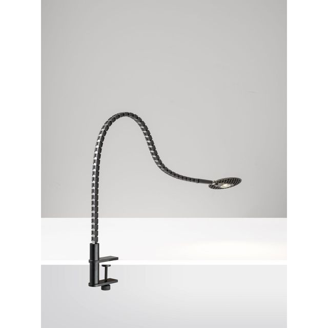 Adesso® Ads360 Natrix Black Led Clamp Lamp-1