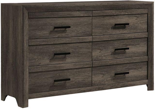 Elements International Eleanor Mocha Gray Dresser -0