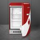 Smeg 50's Style 16'' 1.3 Cu. Ft. Canadian Flag Compact Refrigerator-3