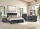Furniture of America® Hatton Cross 4-Piece Weathered Black Queen Bedroom Set-0