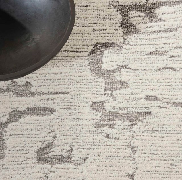 Nourison Home™ Calvin Klein CK009 Sculptural Grey 5'x7' Area Rug-2