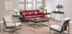 Handstone Customizable Muskoka Brushwork 52"W Sofa Table 2 Drawers-1