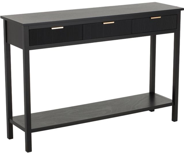 Deco Marche Black 47" Console Table-0