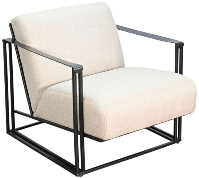 Sunny Designs™ Melinda Beige/Black Accent Chair-0