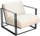 Sunny Designs™ Melinda Beige/Black Accent Chair-0
