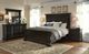 Pulaski™ Caldwell Deep Brown Queen Panel Bed-0