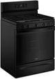 Whirlpool® 30" Black Freestanding Gas Range with Air Cooking Technology-3