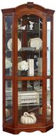 Pulaski™ PFC Warm Cherry Brown Corner Curio-2