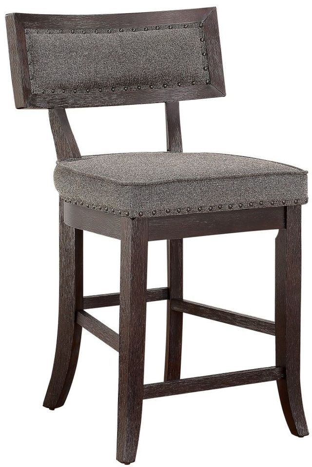 Mazin Furniture Oxton Baltimore Espresso Counter Chair-0