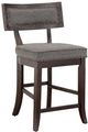 Mazin Furniture Oxton Baltimore Espresso Counter Chair-0