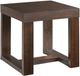 Elements International Hardy Cherry End Table-0