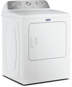 Maytag® 7 Cu. Ft. White Electric Dryer with Extra Power and Pet Pro Option