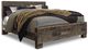 Benchcraft® Derekson 6-Piece Multi Gray King Panel Bed Set-1