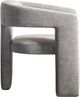 Moe's Home Collection Elo Light Grey Chair-3