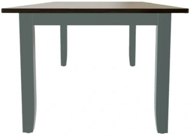 Mavin Customizable 42" x 66" Rectangular Extendable Dining Table with 2 Leaves-2