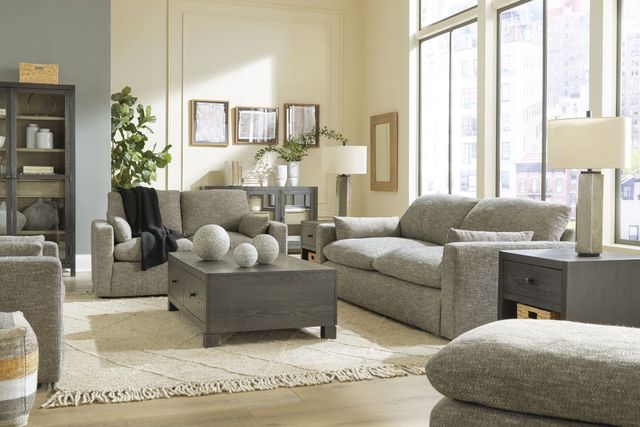 Benchcraft® Dramatic Granite Oversized Chair-2