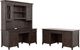 Liberty Furniture Paradise Valley 5-Piece Saddle Brown Executive Set-0