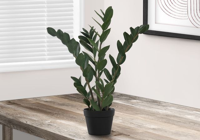 Monarch Specialties Inc. Green/Black 29" Artificial Potted Zz Tree-3